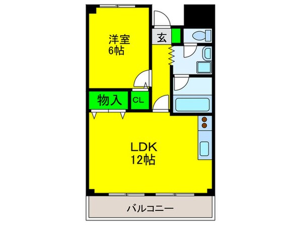 マスターズエル綾園20の物件間取画像